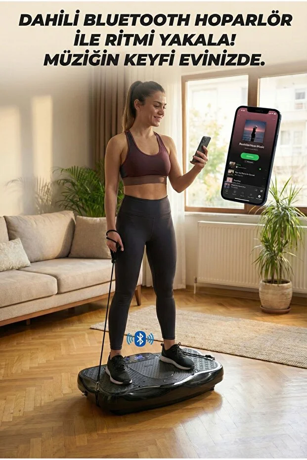 Relax Deluxe Vibration Plate Titreşimli Spor Aleti